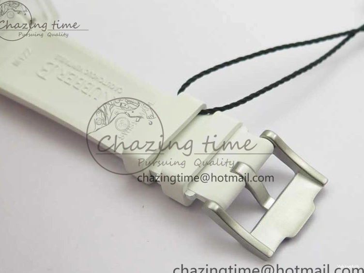 Dial Strap White Green Submariner on VR3135 3AF Transparent Best Phantomlab Edition Rubber 0217